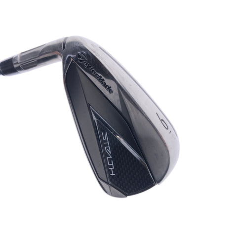 Used TaylorMade Stealth 6 Iron / 24.0 Degrees / Stiff Flex / Left-Handed - Replay Golf 