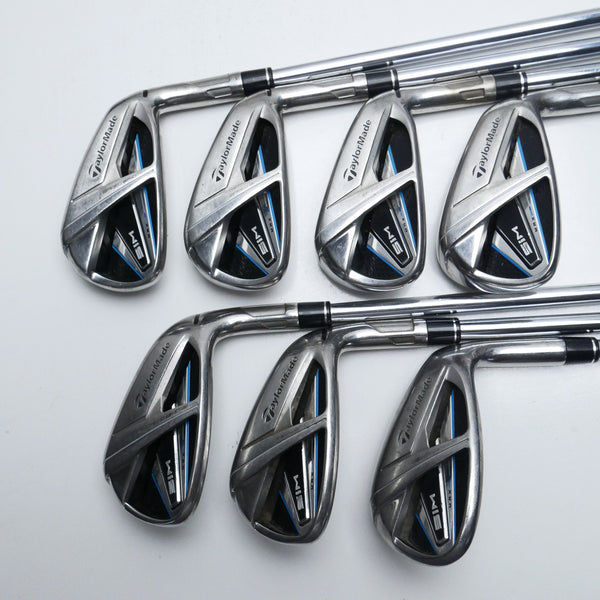 Used TaylorMade SIM Max Iron Set / 5 - SW / Stiff Flex