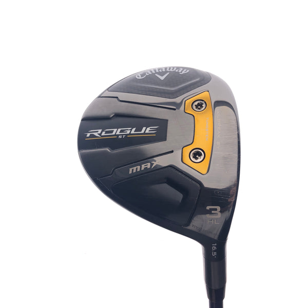 Used Callaway Rogue ST MAX 3  HL Fairway Wood / 16.5 Degrees / Regular Flex