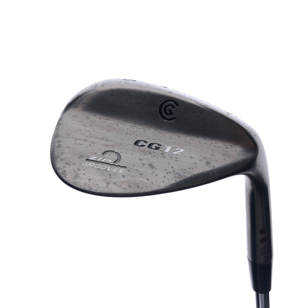Used Cleveland CG12 Black Pearl Lob Wedge / 60.0 Degrees / Wedge Flex - Replay Golf 