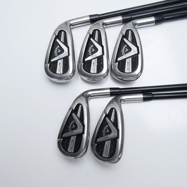 Used Callaway Edge Iron Set / 6 - PW / Regular Flex