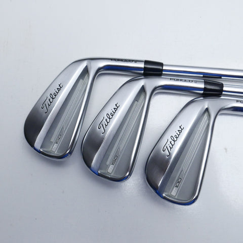 Used Titleist T100 & T150 2023 Iron Set / 5 - PW / Stiff Flex