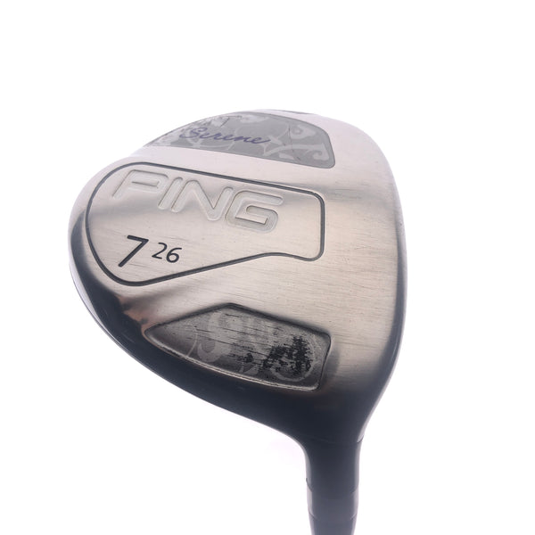 Used Ping Serene 7 Fairway Wood / 26 Degrees / Ladies Flex