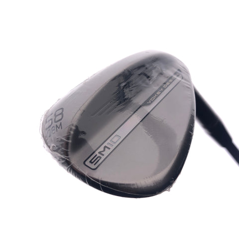 Used Titleist Vokey SM10 Nickel Lob Wedge / 58.0 Degrees / Wedge Flex - Replay Golf 