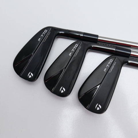 Used TaylorMade P770 2023 Black Iron Set / 5 - PW / Regular Flex