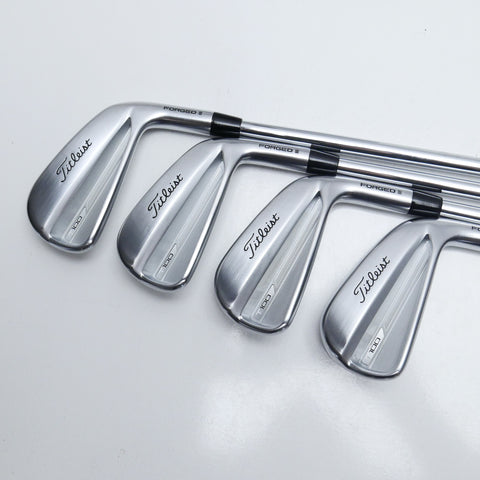 Used Titleist T100 2023 Iron Set / 4 - PW + 50° / X-Stiff Flex