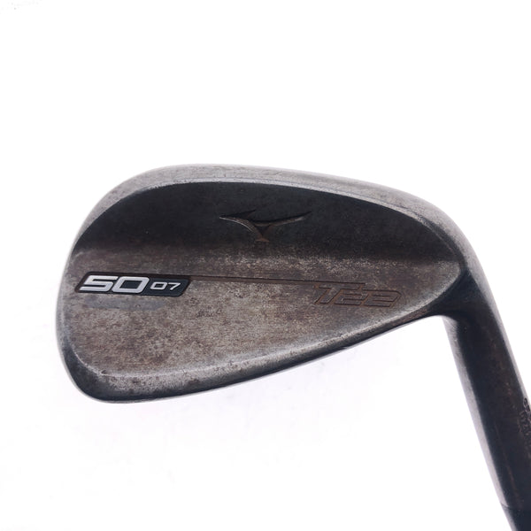 Used Mizuno T22 Raw Gap Wedge / 50.0 Degrees / X-Stiff Flex - Replay Golf 