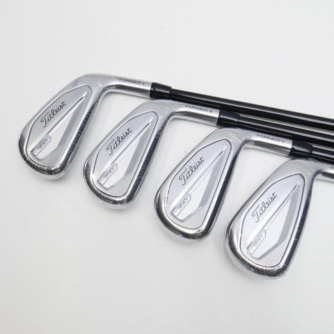 Used Titleist T350 2023 Iron Set / 5 - PW + GW / Regular Flex