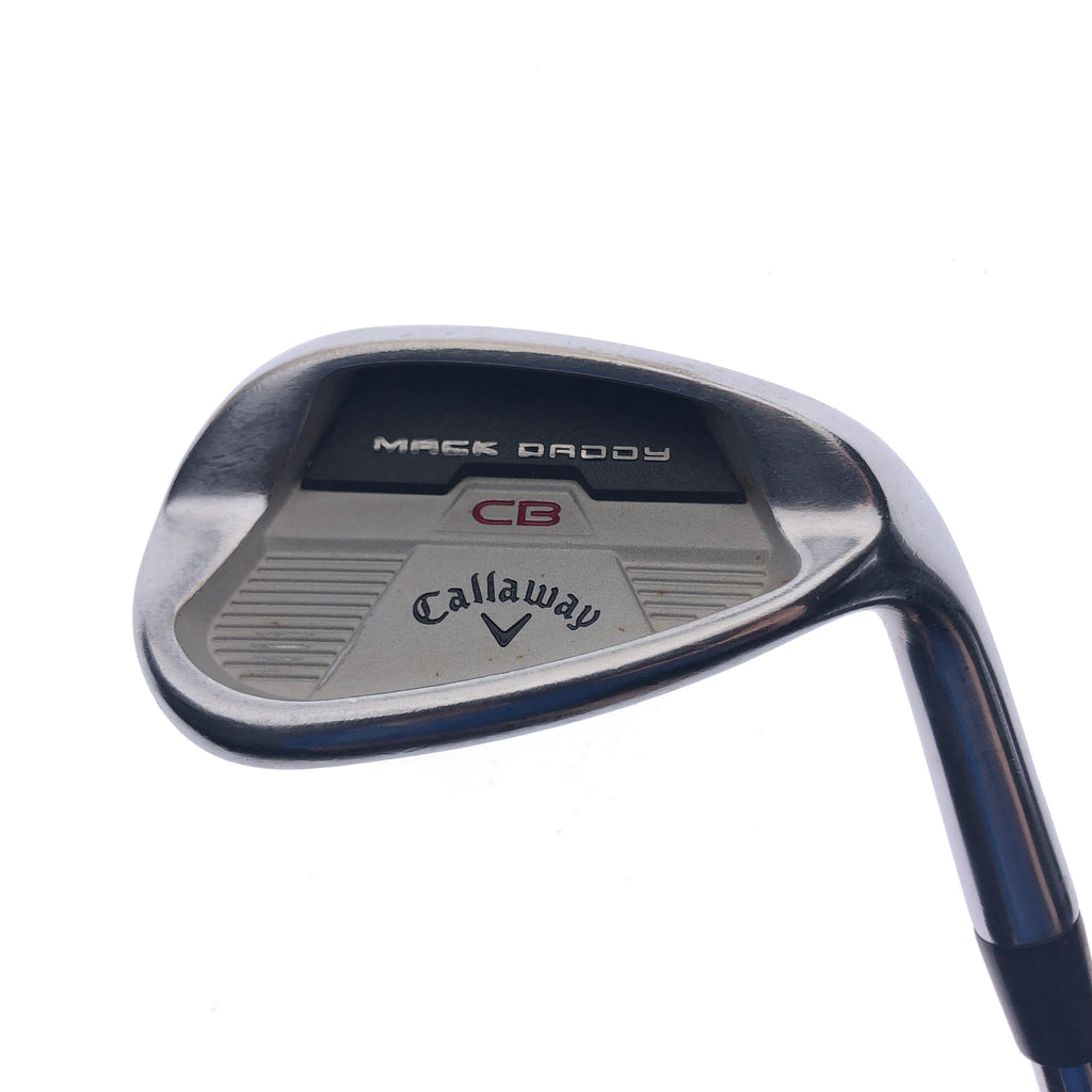 Used Callaway Mack Daddy CB Gap Wedge / 50.0 Degrees / Wedge Flex