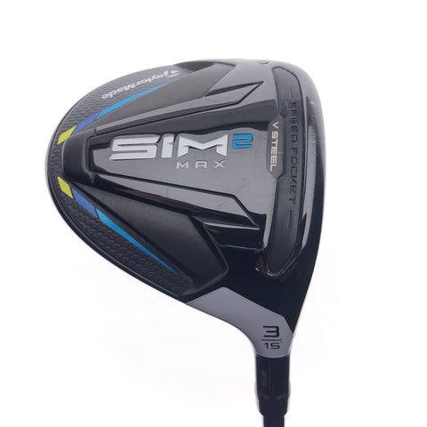 Used TaylorMade Sim2 Max 3 Fairway Wood / 15 Degrees / Stiff Flex