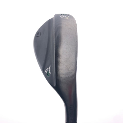 Used TaylorMade Milled Grind 4 Black Sand Wedge / 56.0 Degrees / Wedge Flex - Replay Golf 