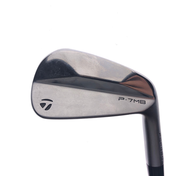 Used TaylorMade P7MB 2023 7 Iron / 34.0 Degrees / Stiff Flex