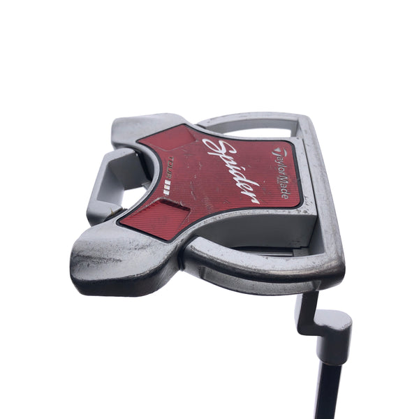 Used TaylorMade Spider Tour Silver L Neck Putter / 35.0 Inches - Replay Golf 