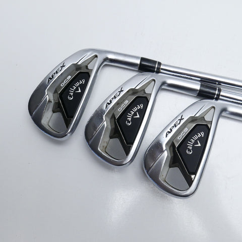 Used Callaway Apex DCB 21 Iron Set / 5 - PW / Stiff Flex