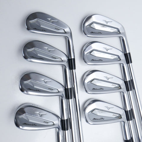 Used Mizuno Pro 223 Iron Set / 4 - PW + GW / Stiff Flex