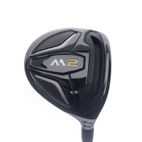 Used TaylorMade M2 2016 7  HL Fairway Wood / 24 Degrees / Ladies Flex