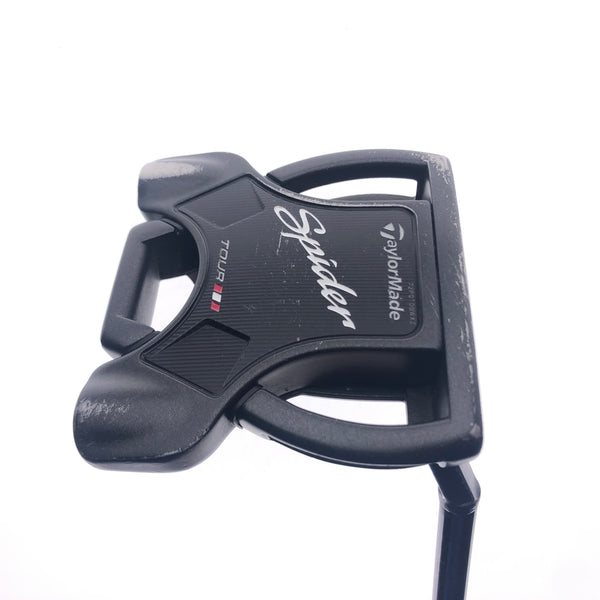 Used TaylorMade Spider Tour Black Putter / 33.0 Inches - Replay Golf 