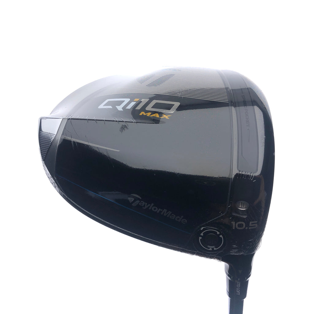 NEW TaylorMade Qi10 Max Driver / 10.5 Degrees / Regular Flex - Replay Golf 