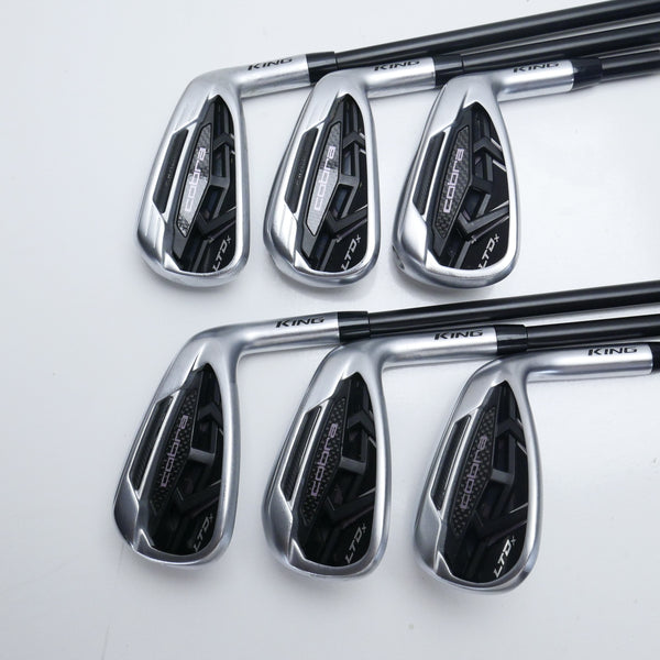 Used Cobra LTDx Iron Set / 6 - SW / Ladies Flex