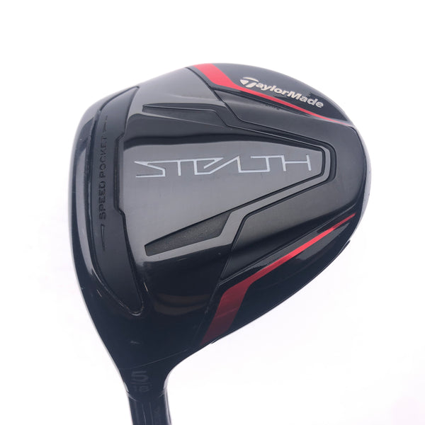 Used TaylorMade Stealth 5 Fairway Wood / 18 Degrees / Regular Flex / Left-Handed - Replay Golf 