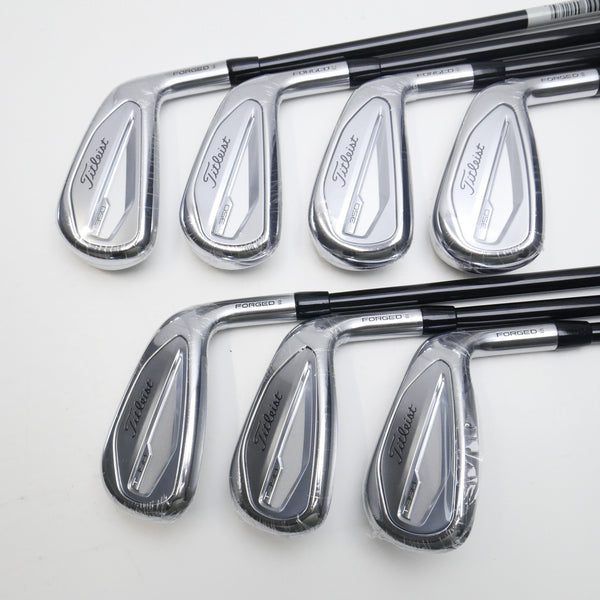 Used Titleist T350 2023 Iron Set / 5 - PW + GW / Regular Flex