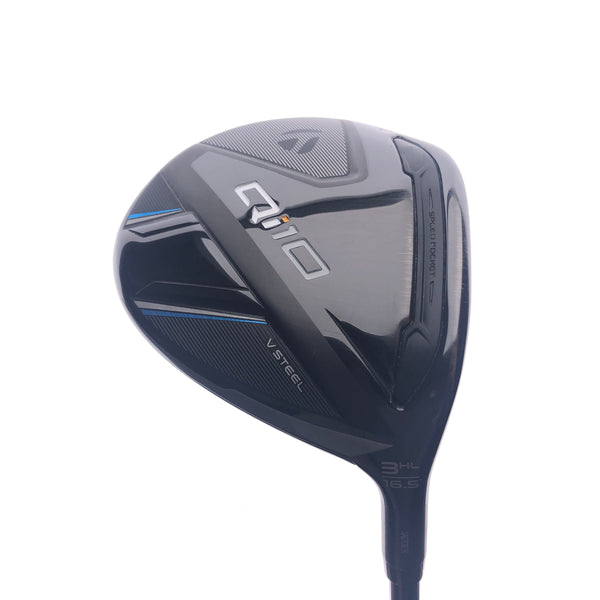 Used TaylorMade Qi10 3  HL Fairway Wood / 16.5 Degrees / Regular Flex