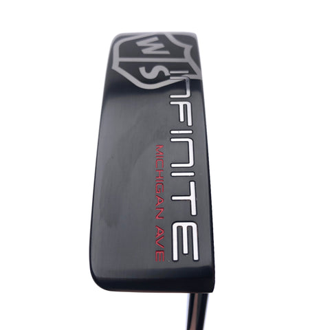 Used Wilson Infinite Michigan Ave Black Putter / 34.0 Inches - Replay Golf 