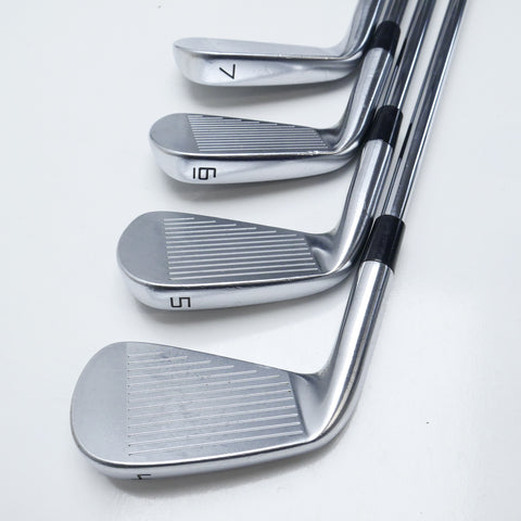 Used TaylorMade P7MC 2020 Iron Set / 4 - PW / X-Stiff Flex