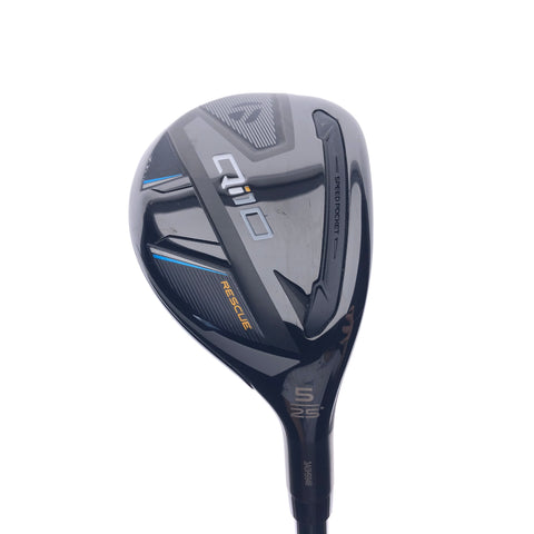 Used TaylorMade Qi10 5 Hybrid / 25 Degrees / Stiff Flex