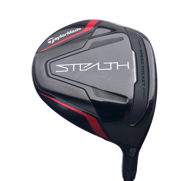 Used TaylorMade Stealth 5 Fairway Wood / 18 Degrees / A Flex - Replay Golf 