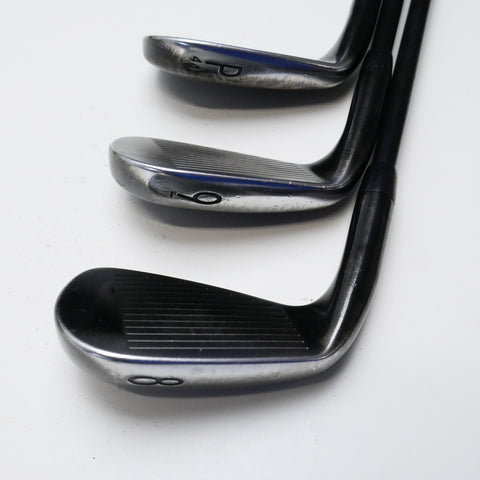 Used Titleist T100S 2021 Black Iron Set / 4 - PW / X-Stiff Flex - Replay Golf 