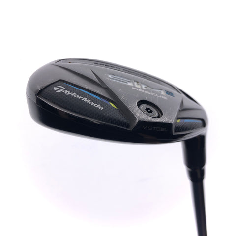 Used TaylorMade Sim2 Rescue 2 Hybrid / 17 Degrees / Stiff Flex | Replay Golf