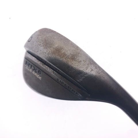 Used Cleveland RTX 6 ZipCore Tour Rack RAW Lob Wedge / 60.0 Degrees / Wedge Flex - Replay Golf 