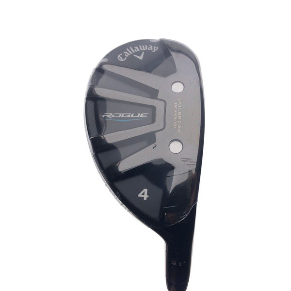 NEW Callaway Rogue 4 Hybrid / 21 Degrees / Stiff Flex