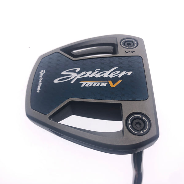 Used TaylorMade Spider Tour V Double Bend Putter / 35.0 Inches - Replay Golf 