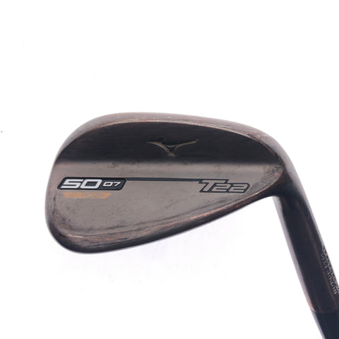 Used Mizuno T22 Approach Wedge / 50.0 Degrees / Wedge Flex - Replay Golf 