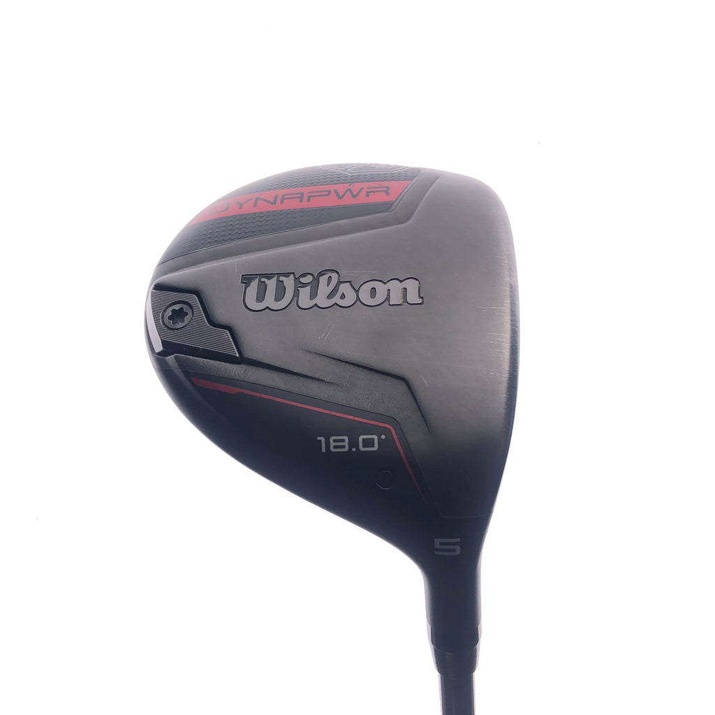 Used Wilson DYNAPWR 5 Fairway Wood / 18 Degrees / Stiff Flex