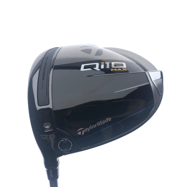 Used TaylorMade Qi10 Max Driver / 12.0 Degrees / Regular Flex / Left-Handed