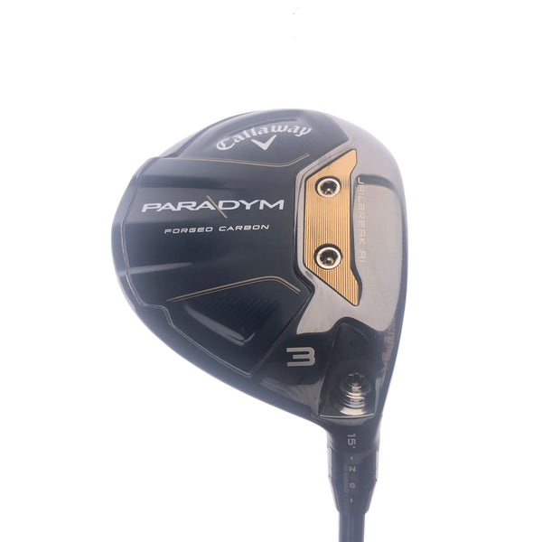 Used Callaway Paradym 3 Fairway Wood / 15 Degrees / Stiff Flex