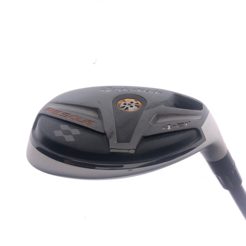 Used TaylorMade Rescue 11 4 Hybrid / 21 Degrees / Stiff Flex