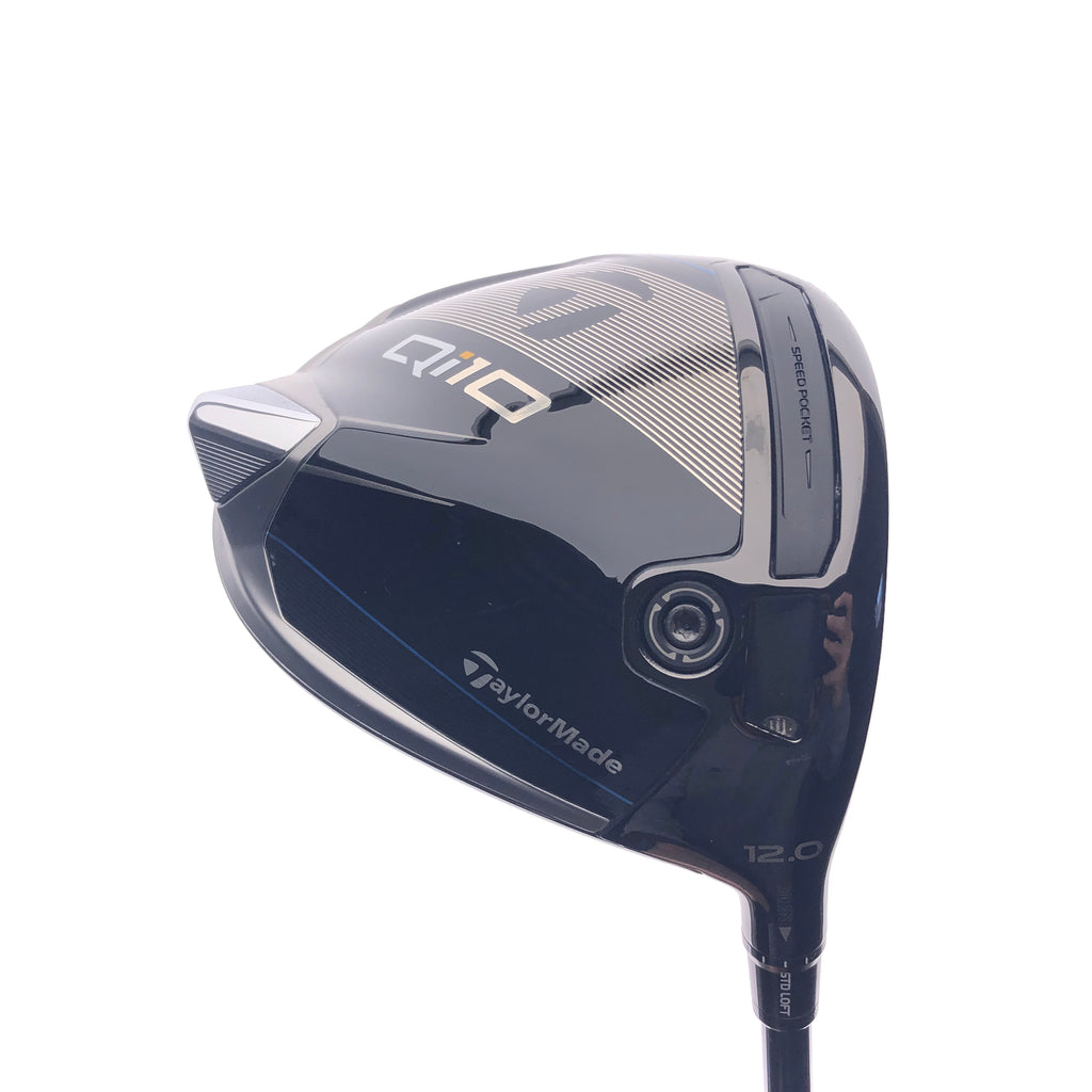 Used TaylorMade Qi10 Driver / 12.0 Degrees / A Flex