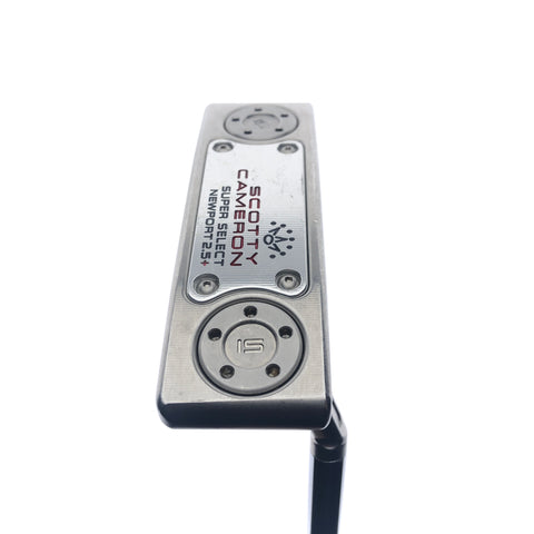 Used Scotty Cameron Super Select Newport 2.5 Plus Putter / 34.0 Inches