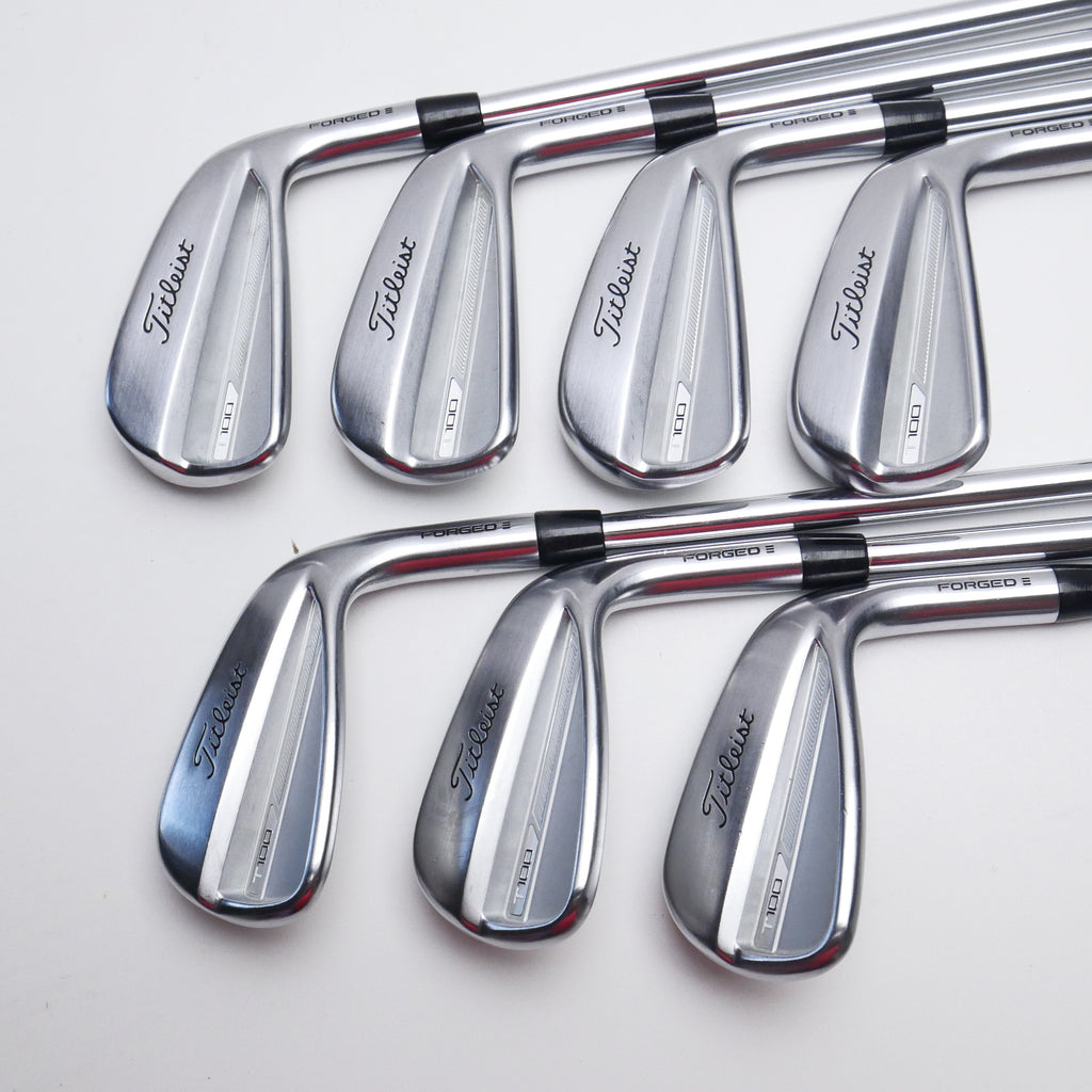 Used Titleist T100 2023 Iron Set / 4 - PW / X-Stiff Flex