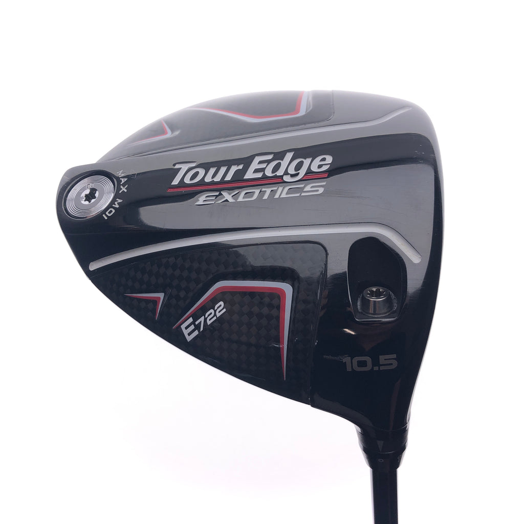 Used Tour Edge Exotics E722 Driver / 10.5 Degrees / Regular Flex