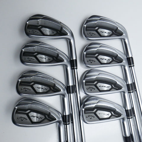 Used Callaway Apex CF16 Iron Set / 4 - PW + AW / Stiff Flex