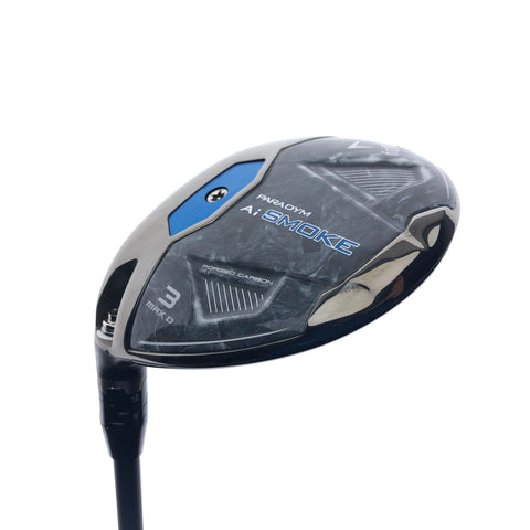 Used Callaway Paradym Ai Smoke MAX 3 Fairway / 15 Degree / Regular / Left-Handed