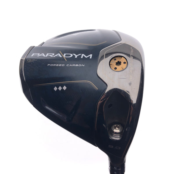 Used Callaway Paradym Triple Diamond Driver / 9.0 Degrees / X-Stiff Flex