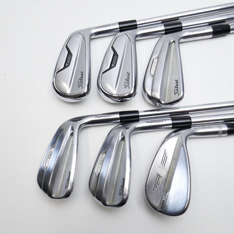 Used Titleist T200 & T100 21 & SM8 Combo Iron Set / 5 - PW / Stiff Flex - Replay Golf 