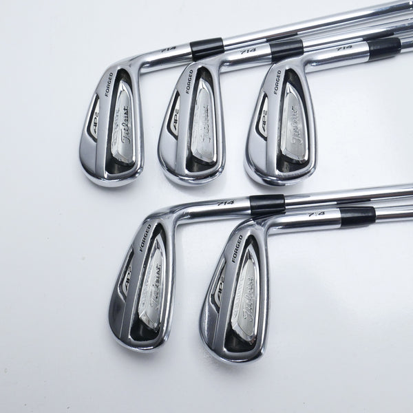 Used Titleist AP2 714 Iron Set / 6 - PW / Stiff Flex