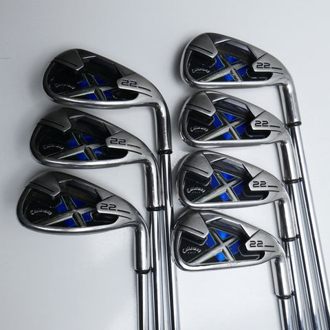 Used Callaway X-22 Iron Set / 4 - SW / Regular Flex